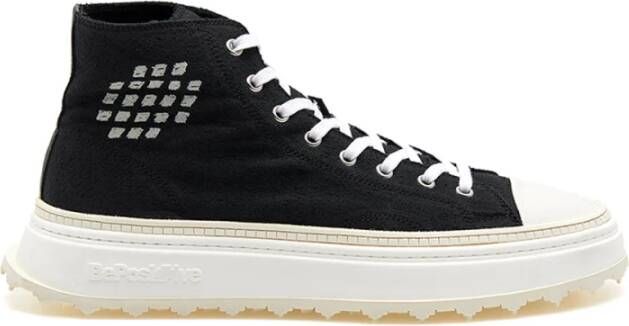 Be Positive Zwarte Sneakers Cuprace Star Mid-Cut