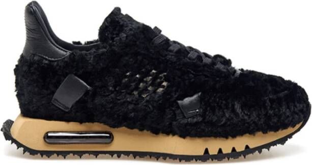 Be Positive Zwarte Space Race Wing Sneakers Black Dames