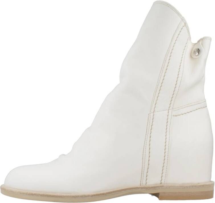 Belle Vie Ankle Boots White Dames