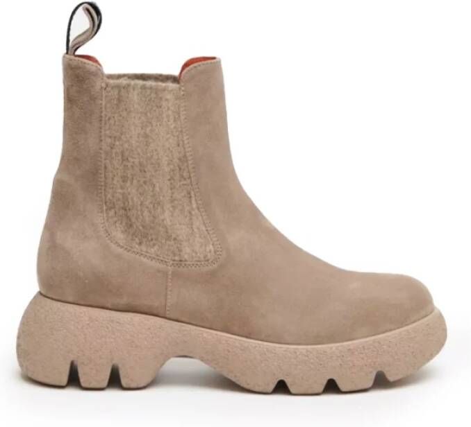 Belle Vie Beige Laars met Maxi Zool Beige Dames