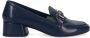 Belle Vie Blauwe Handgemaakte Mocassin Schoen Juweel - Thumbnail 1