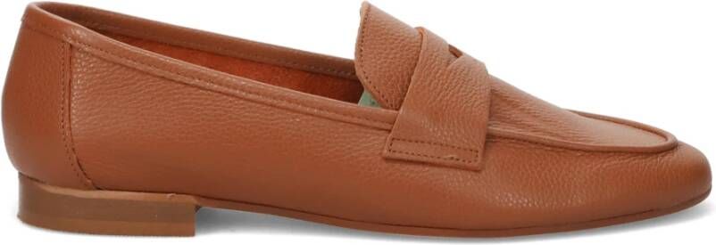 Belle Vie Bruin Leren Mocassin Schoen