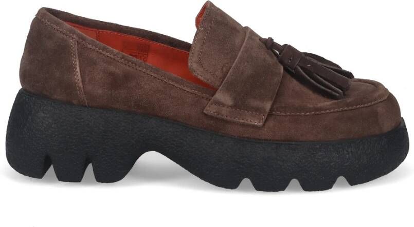 Belle Vie Bruine Suède Mocassin Schoenen
