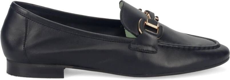 Belle Vie Zwarte leren mocassin schoen