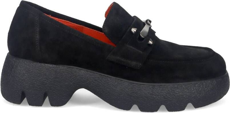 Belle Vie Zwarte Suède Mocassin Schoenen
