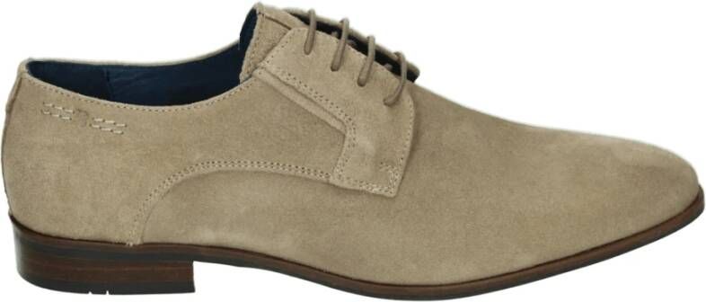 Berkelmans Taupe Suède Business Schoenen