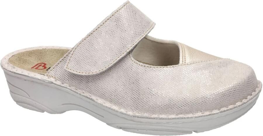 Berkemann -Dames zilver pantoffels - Foto 2