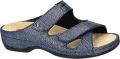 Berkemann -Dames blauw donker slippers & muiltjes - Donkerblauw