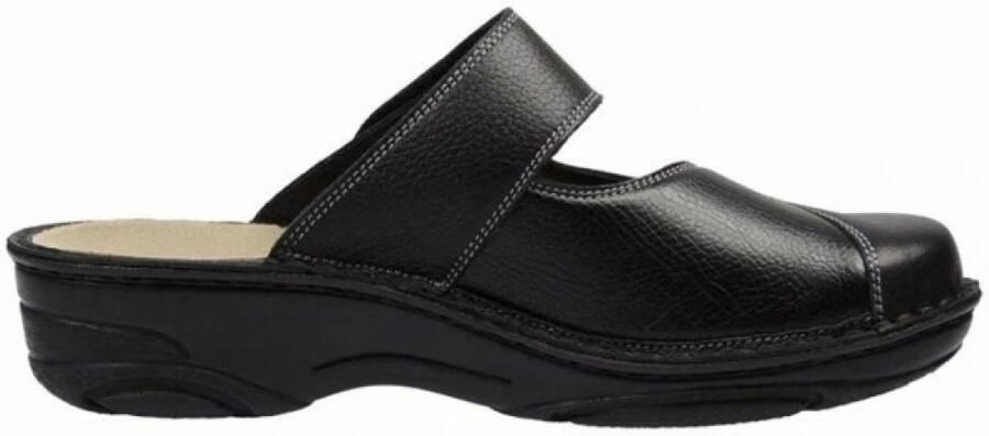 Berkemann damesmodel Heliane slipper 03457-982 Zwart Sportnappa stretch (G-I) 1 2 en - Foto 4