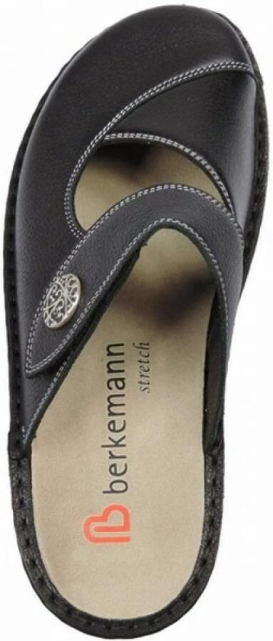 Berkemann damesmodel Heliane slipper 03457-982 Zwart Sportnappa stretch (G-I) 1 2 en - Foto 5