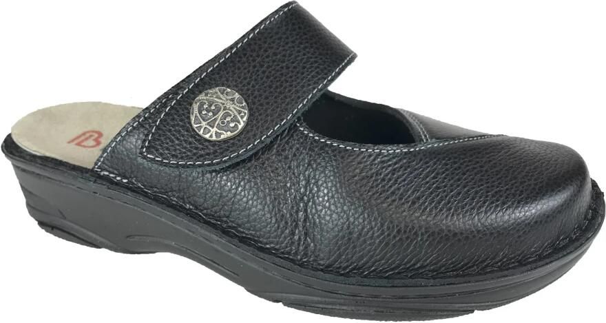 Berkemann damesmodel Heliane slipper 03457-982 Zwart Sportnappa stretch (G-I) 1 2 en - Foto 3