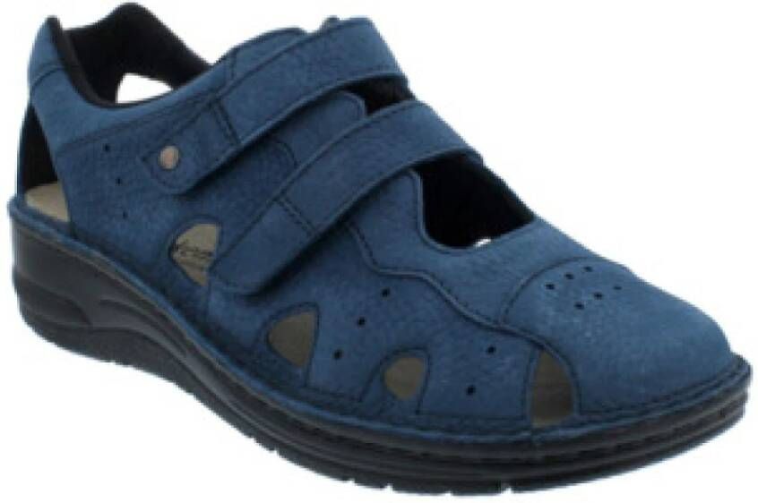 Berkemann Blauwe Comfort Sandalen voor Dames