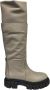 Bervicato Leren laarzen en enkellaarsjes Polyester Gray Dames - Thumbnail 1