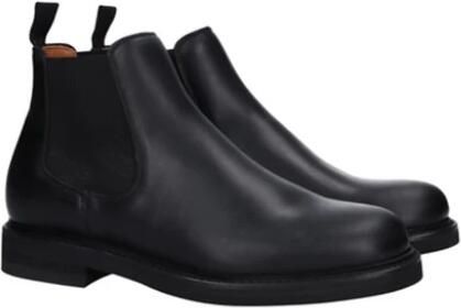 Berwick Heren Leren Enkellaars Art. 272 Zwart UK 7.5