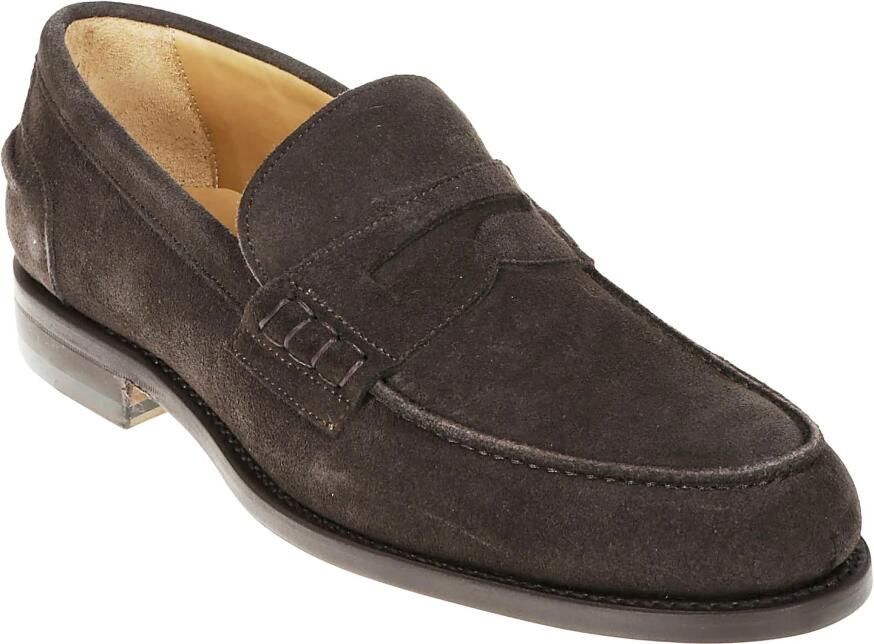 Berwick Premium Leren Loafer in Diep Bruin