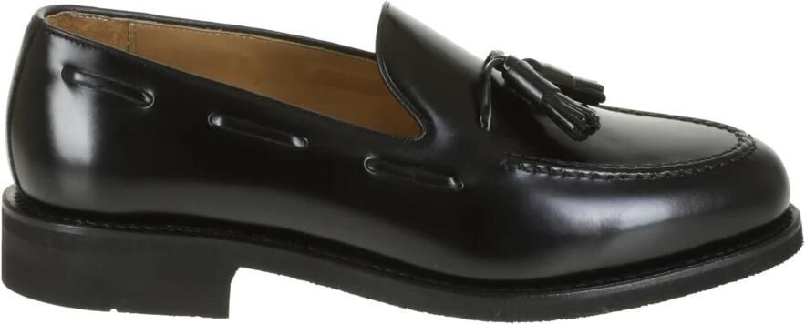 Berwick Zwarte Leren Tassel Loafer