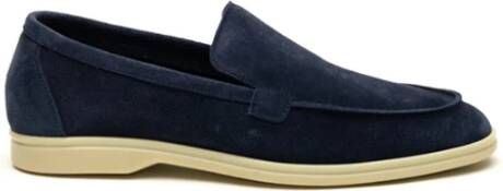 Berwick Blauwe Suède Loafers Art. 5543