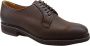 Berwick Bruine Leren Blucher Schoen met Vibram Rubberen Zool - Thumbnail 1
