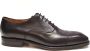 Berwick Klassieke Zwarte Box Calf Schoen met Teen Stitch - Thumbnail 1