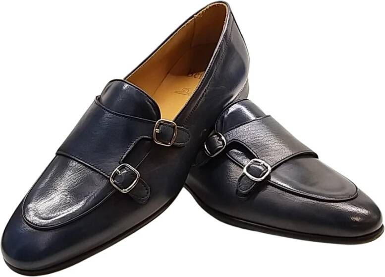 Berwick Marineblauwe Loafers Blue Heren