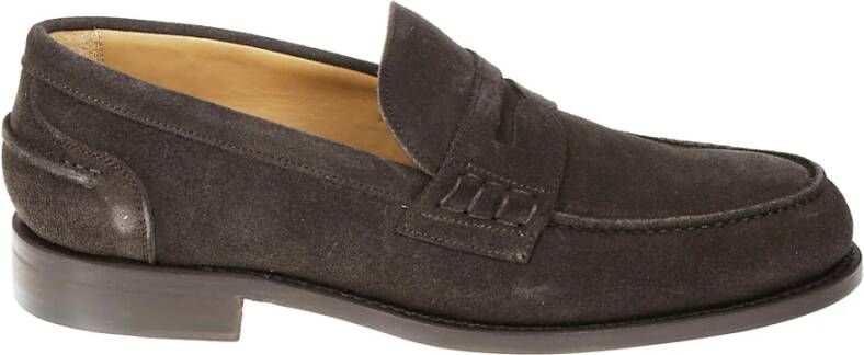 Berwick Premium Leren Loafer in Diep Bruin