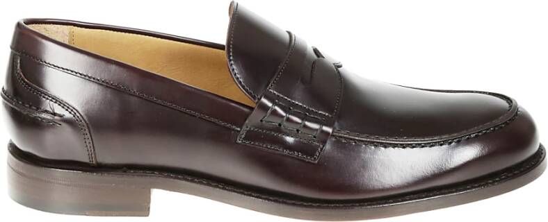 Berwick Premium Leren Loafer in Diep Bruin