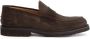 Berwick Suede College Loafers Vibram Sole Brown - Thumbnail 1