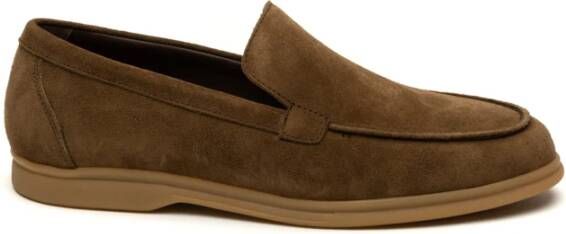 Berwick Yankee Bruine Platte Schoenen Brown Heren