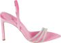 Bettina Vermillon High Heel Sandals Pink Dames - Thumbnail 1