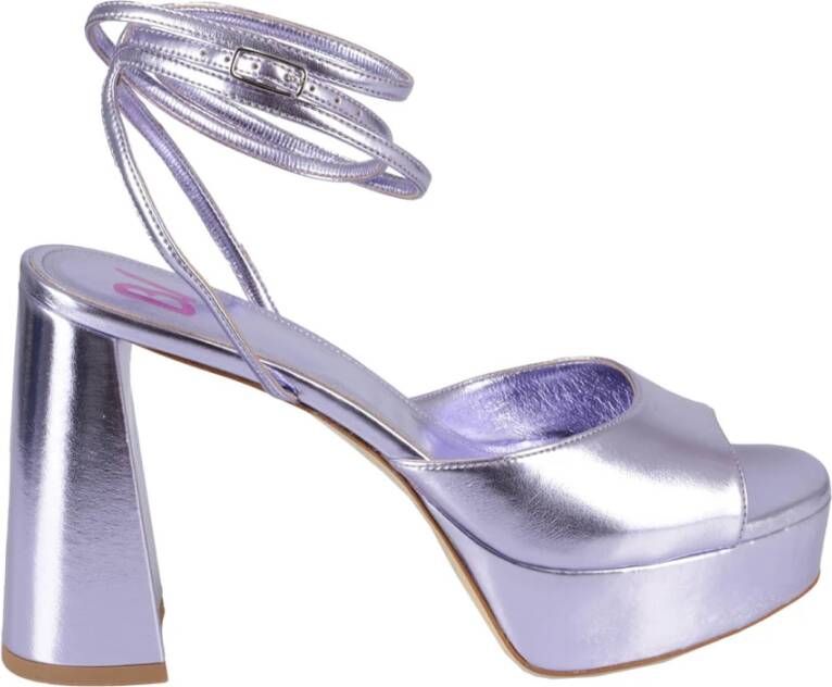 Bettina Vermillon High Heel Sandals Purple Dames