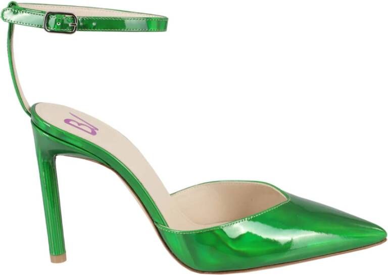 Bettina Vermillon Pumps Green Dames