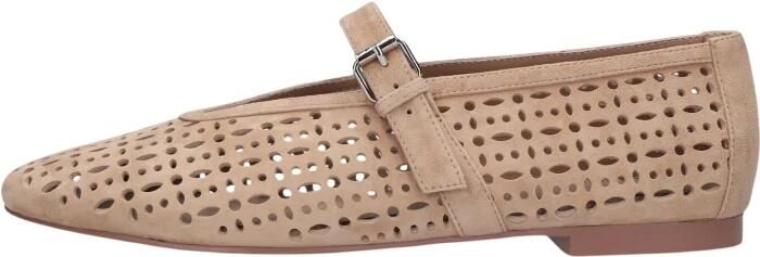 BIBI LOU Ballerina Dames 604z38vk Maat: 40 Materiaal: Suède Kleur: Beige - Foto 7