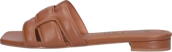 BIBI LOU Slippers Dames 760z10vk Maat: 38 Materiaal: Leer Kleur: Camel - Foto 7