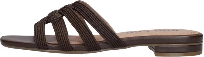 BIBI LOU Slippers Dames 877z94hg Textiel Bruin - Foto 6