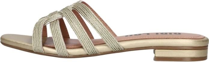 BIBI LOU Slippers Dames 877z94hg Textiel Goudkleurig