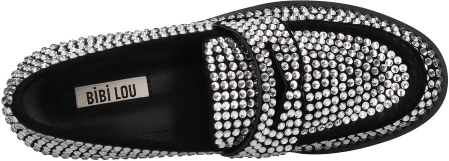 Bibi Lou Fabric and Rhinestone Loafers - Foto 5