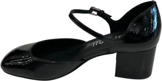 Bibi Lou Lakleren pumps met enkelbandje en comfortabele hak - Foto 2