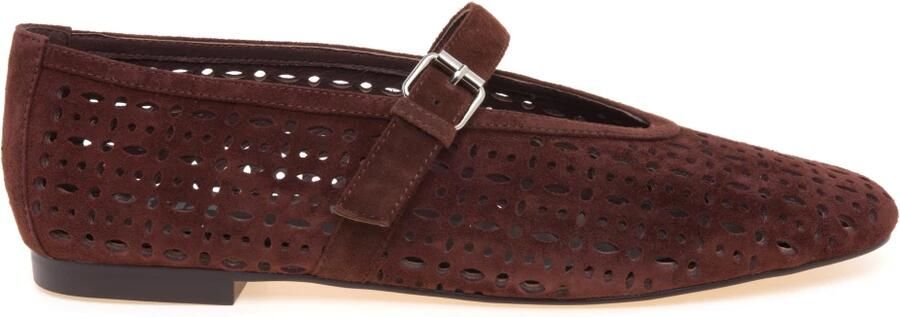 BIBI LOU Ballerina Dames 604z38vk Suède Bruin