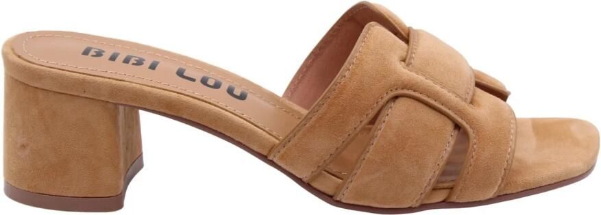 BIBI LOU Muiltjes Dames 761z30vk Maat: 41 Materiaal: Suède Kleur: Camel - Foto 6
