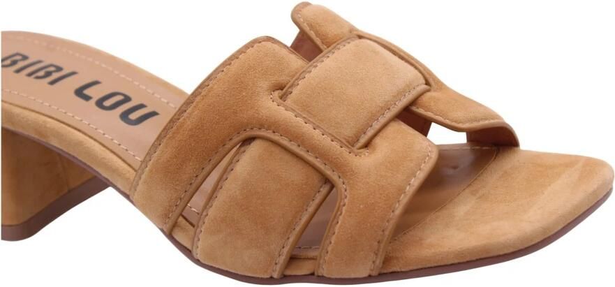 BIBI LOU Muiltjes Dames 761z30vk Maat: 41 Materiaal: Suède Kleur: Camel - Foto 7