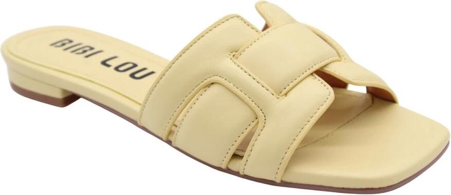 BiBi Lou 760z10vk Slippers Dames Geel - Foto 8