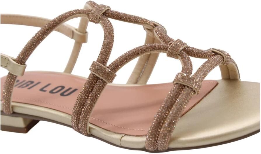 BIBI LOU Dames 957z00hg Maat: 37 Materiaal: Leatherlook Kleur: Goudkleurig - Foto 7