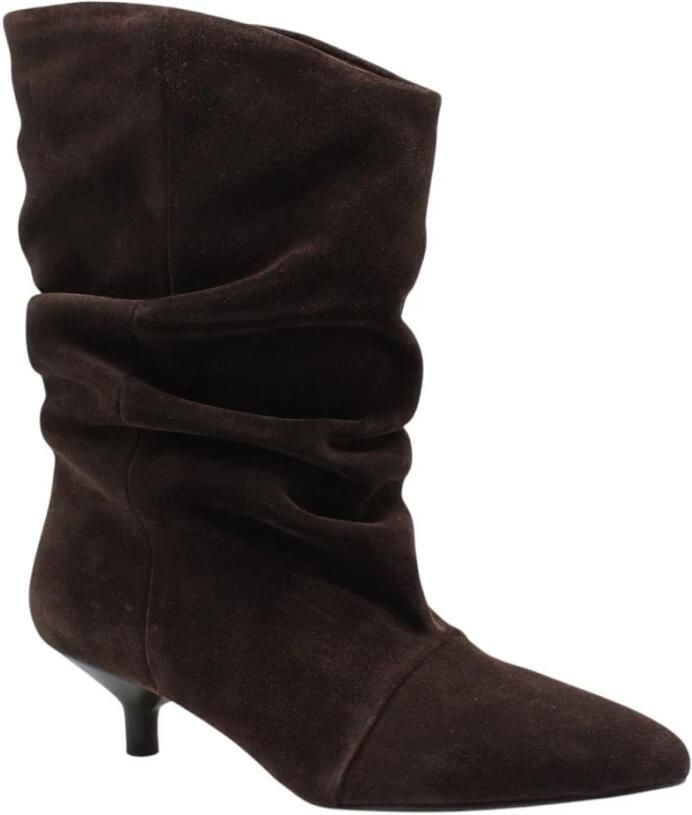 BiBi Lou Drape Booties 40 Dark Brown - Foto 7
