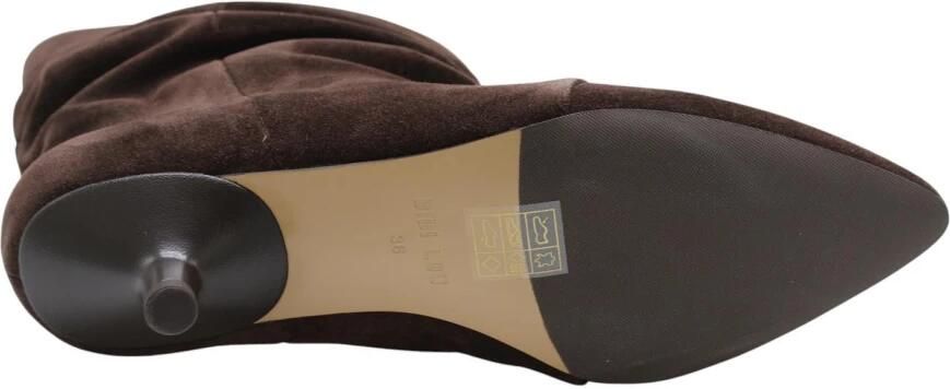 BiBi Lou Drape Booties 40 Dark Brown - Foto 4