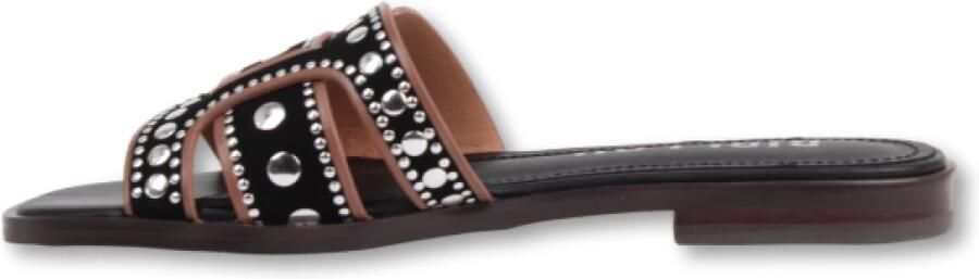 Bibi Lou Eco-vriendelijke Heeled Mules Black Dames - Foto 2
