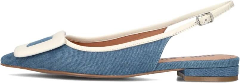 Bibi Lou Blauwe Slingbacks Elegante Stijl Schoenen