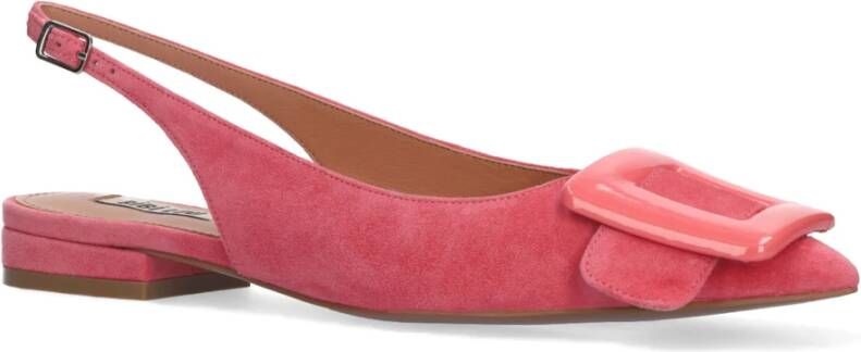 Bibi Lou Bonnie Flat Loafers Koraal Pink Dames
