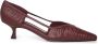 Bibi Lou Bordeauxrode Leren Hak Pumps - Thumbnail 1