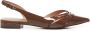 Bibi Lou Bruine platte schoenen met puntige neus - Thumbnail 1