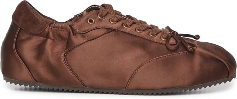 Bibi Lou Bruine Sneakers voor een stijlvolle look